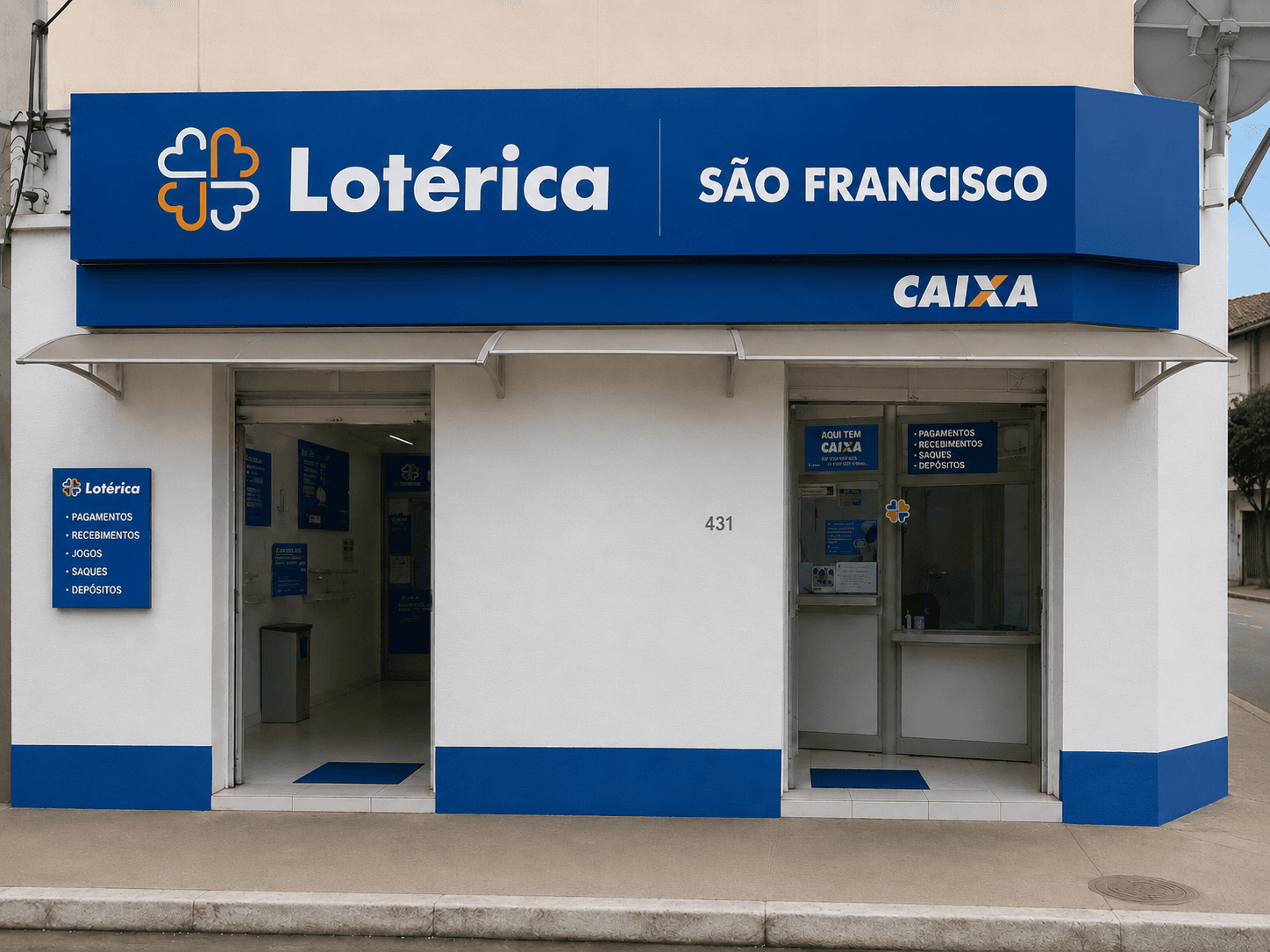 Logo da Lotérica São Francisco